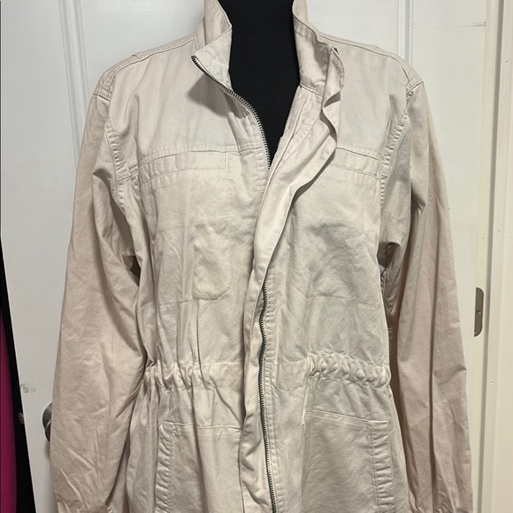 GAP Women's Light Tan Utility Jacket - Picture 1 of 6